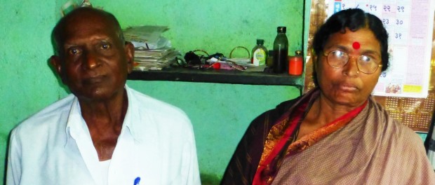 Ashanna and Leelabai Totawar woman farmer from Vidarbha with husband