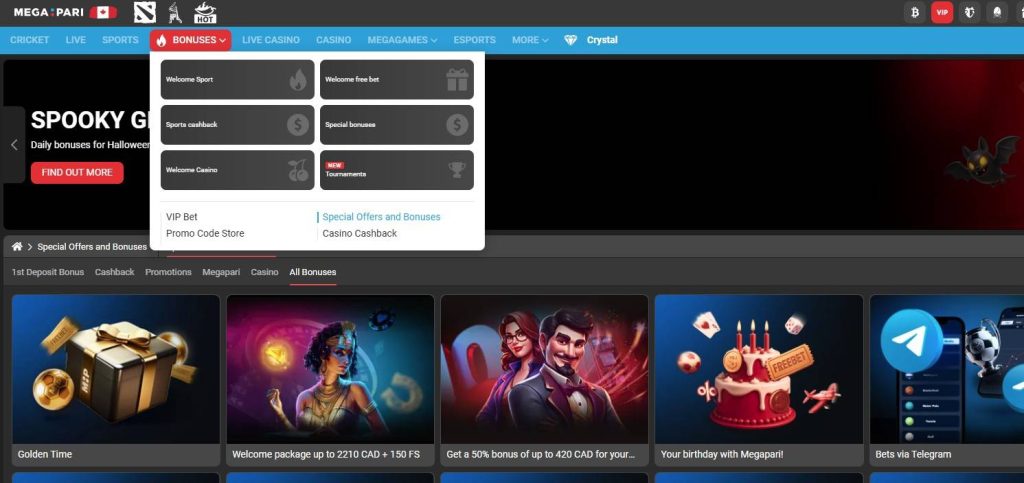 Megaperi Bonuses Megaperi Bonuses