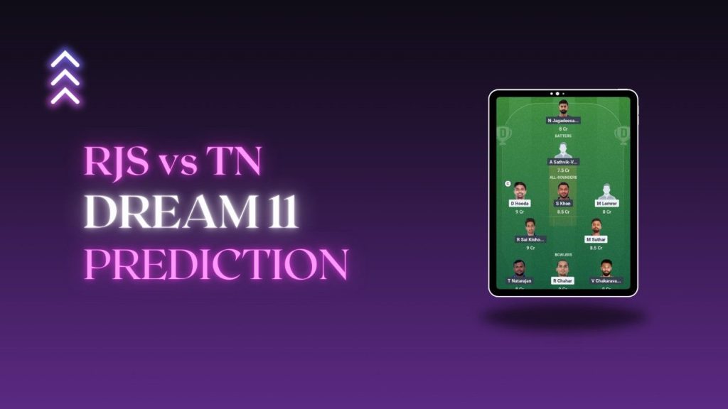 RJS vs TN Dream11 prediction SMAT 2025